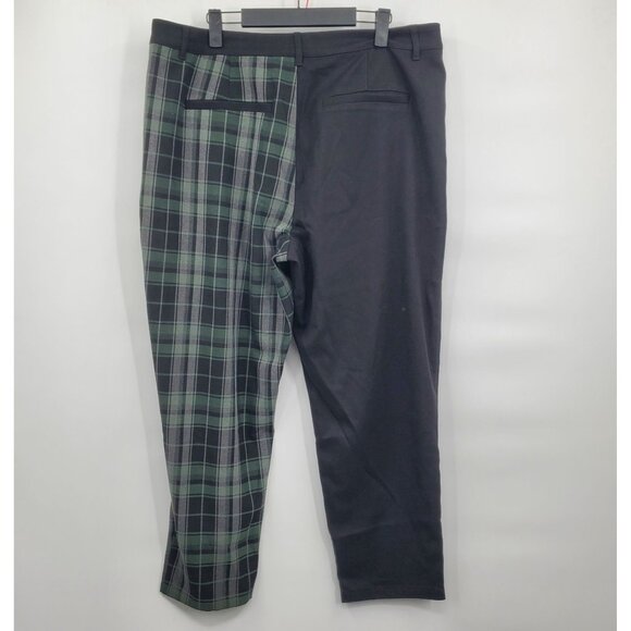 Disturbia Checkmate High Waist Tapered Trousers Pants Women Size US 14 NWT - Picture 7 of 16